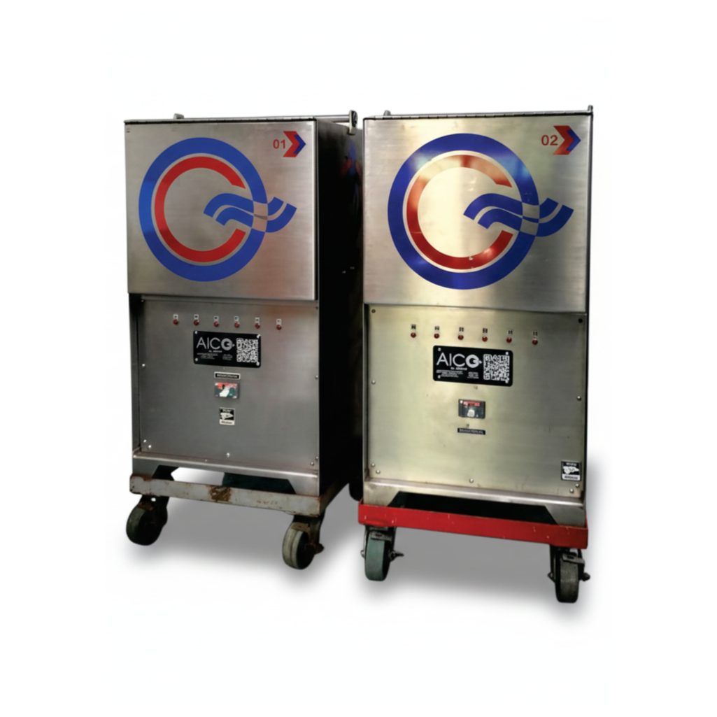 Máquina de relevado de esfuerzos